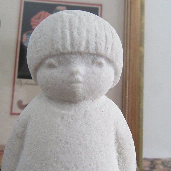 Figurine Stone Art Sculpture Belgium Modern - Picture 9 of 10